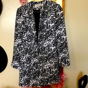 Jones Studio floral dress jacket
